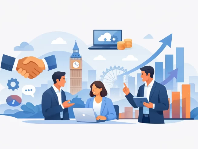 How UK Sales Outsourcing SaaS Vendors Grow